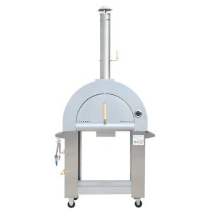 Vesuvio – Four à pizza gaz 3 brûleurs avec cheminée 2 m | Bellazio kitchen